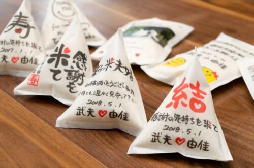 みんなが食べられる!新米夫婦ならではのプチギフト「お米」