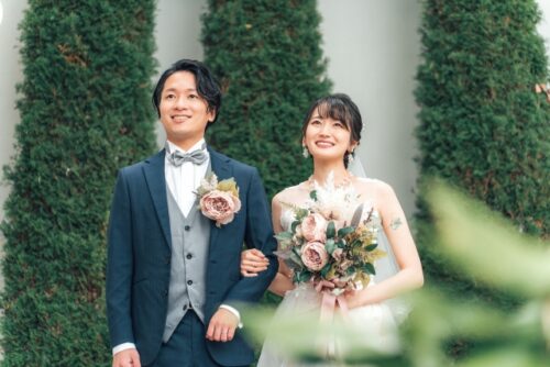 結婚式の前撮り写真を使う