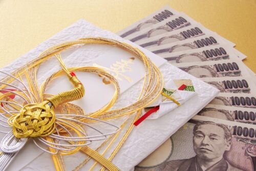 ご祝儀の金額に応じて内容を決められる