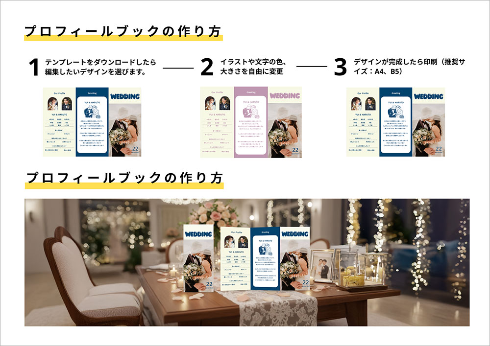 ポーズカードの作り方