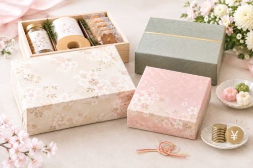 引き出物の品数は「奇数」が基本！相場は500円〜1,500円